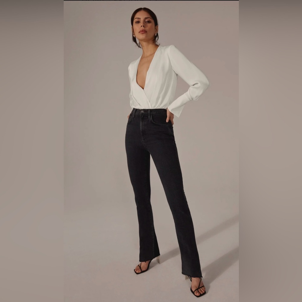 Favorite Daughter Valentina Super High Rise Tower Jeans | 28